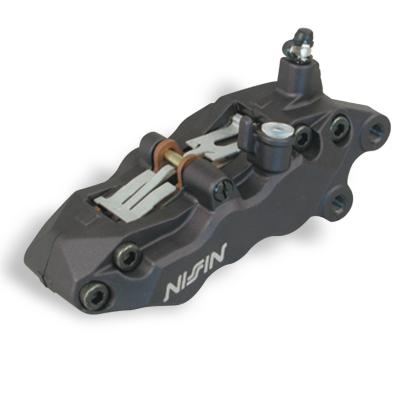 Etriers de frein Nissin 6 pistons avant gauche noir