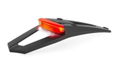 Extension de garde-boue Polisport RSP LED 3.0 noir avec feu + éclairage plaque