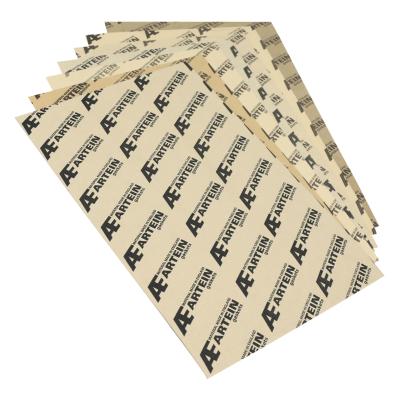 Feuille de joint Artein PAPIER HUILE OIL 350x450 mm 8 EPAISSEUR 1x0,15 1x0,20 1x0,25 1x0,30 1x0,40 1x0,50 1x0,80 1x1 mm RESISTE JUSQU'A 120 C