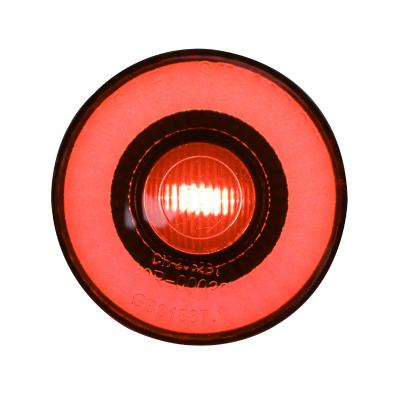 Feux arri&egrave;re Avoc FEU MOTO UNIVERSEL VINTAGE A LEDS COUVERCLE FUME 3 FILS HOMOLOGUE CE