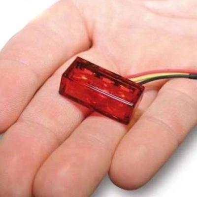 Feux arri&egrave;re Brazoline Cube H rouge &agrave; led