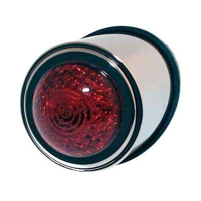 Feux arrière Brazoline School Rond chrome à Led