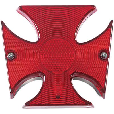 Feux arri&egrave;re Drag Specialties Universel Croix de malte