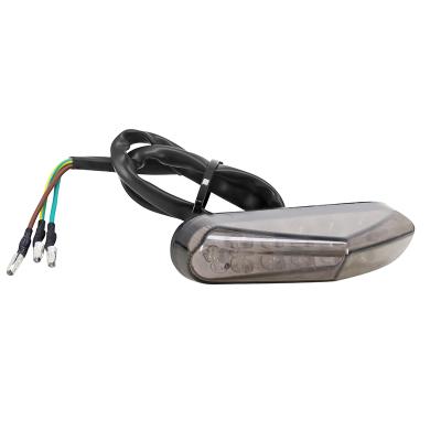 Feux arri&egrave;re P2R FEU ARRIERE 50 A BOITE TRIANGLE FUME LEDS 12 HOMOLOGUE CE