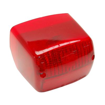 Feux arri&egrave;re P2R FEU ARRIERE CYCLO ADAPTABLE PEUGEOT 50 FOX ROUGE-HOMOLOGUE CE- (726854) -P2R-
