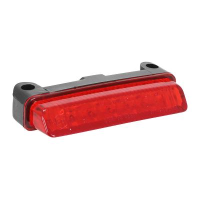 Feux arri&egrave;re Replay FEU UNIVERSEL A LEDS BARETTE ROUGE STOP 6 ROUGES L78mm,H25mm HOMOLOGUE CE