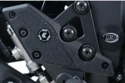 Film de protection R&G Racing cadre noir 4 pi&egrave;ces