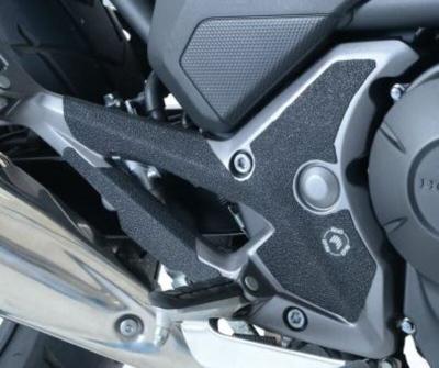Film de protection R&G Racing platines repose-pieds noir 4 pi&egrave;ces
