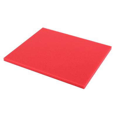Filtre &agrave; air Artein MOUSSE UNIVERSEL ROUGE 280x330x15mm 60 PPI A DECOUPER