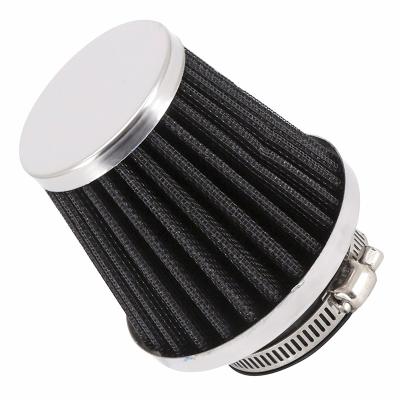 Filtre &agrave; air P2R FILTRE A AIR TYPE KN CHROME FIXATION DROITE DIAM 42 mm -P2R-
