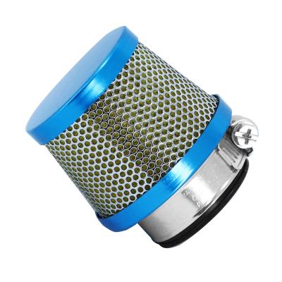 Filtre &agrave; air Replay CONIQUE BLEU FIXATION DROITE DIAM 35 - 28