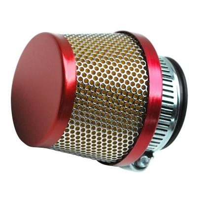 Filtre &agrave; air Replay CONIQUE ROUGE FIXATION DROITE DIAM 35 - 28