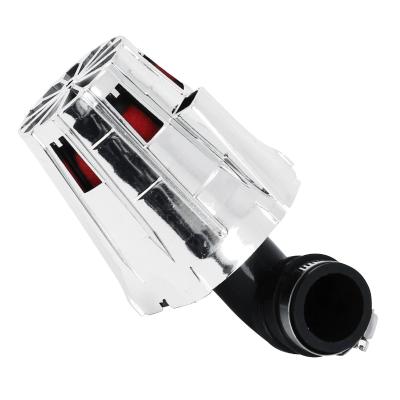 Filtre &agrave; air Replay E5 BOX CHROME MOUSSE ROUGE FIXATION COUDE 90 DIAM 35 - 28