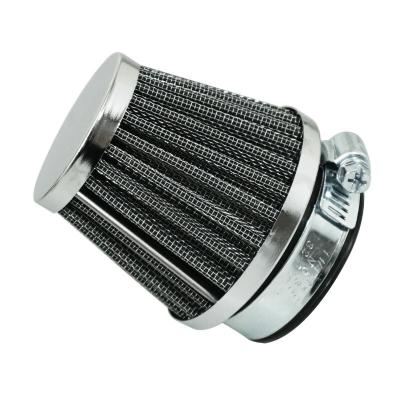 Filtre &agrave; air Replay KN GRILLE ACIER CHROME FIXATION DROITE DIAM 55 mm