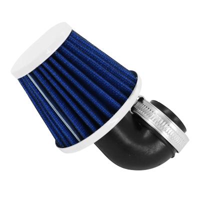 Filtre &agrave; air Replay KN MIDDLE FC BLANC FIXATION COUDE DIAM 35 - 28