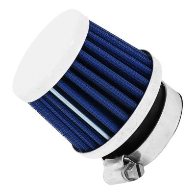 Filtre &agrave; air Replay KN SMALL FC BLANC FIXATION DROITE DIAM 35 - 28