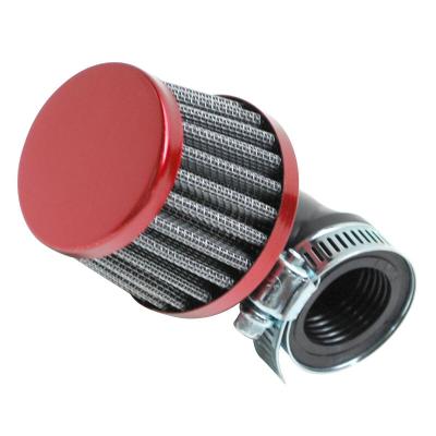 Filtre &agrave; air Replay KN SMALL FC ROUGE FIXATION COUDEE 90 DIAM 35 - 28