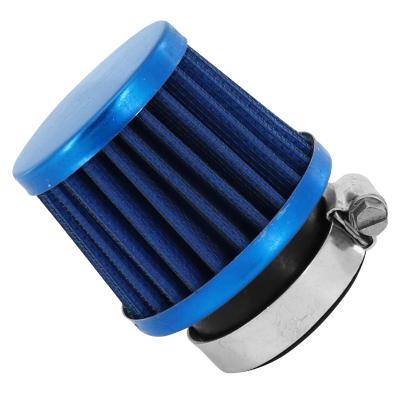 Filtre &agrave; air Replay KN SMALL FD BLEU FIXATION DROITE DIAM 35 - 28