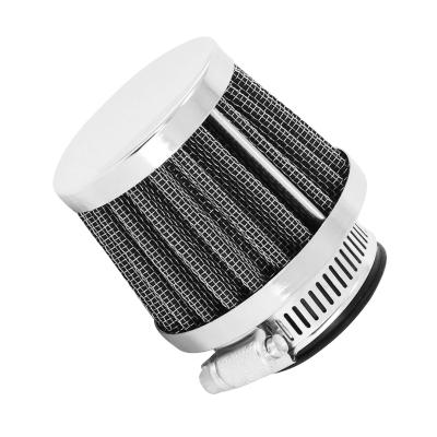 Filtre &agrave; air Replay KN SMALL FD CHROME - FIXATION DROITE DIAM 35
