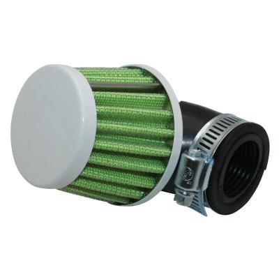 Filtre &agrave; air Replay KN SMALL FO VERT - BLANC FIXATION ORIENTABLE DIAM 35 - 28