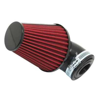 Filtre &agrave; air Replay KN XL - ROUGE FIXATION COUDEE 30 DIAM 28 - 35 50mm