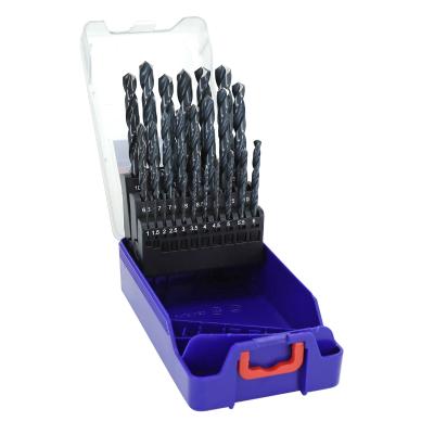 Foret Tivoly TSX ACIER RAPIDE HSS DIAM 1 A 13 0,5 COFFRET 25 PIECES