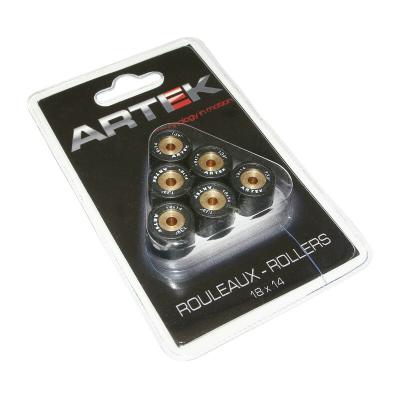 Galets de variateur Artek ROULEAU MAXISCOOTER K1 18x14 13,0g x6 SCOOTER 125