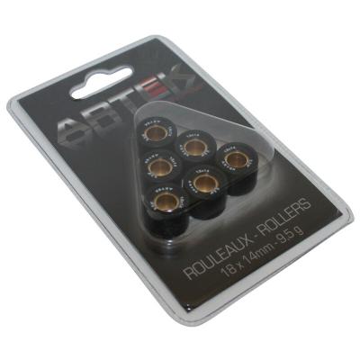 Galets de variateur Artek ROULEAU MAXISCOOTER K1 18x14 9,5g x6 SCOOTER 125