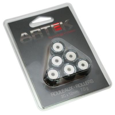 Galets de variateur Artek ROULEAU MAXISCOOTER K1 20x12 7,0g x6