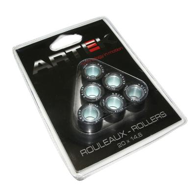 Galets de variateur Artek ROULEAU MAXISCOOTER K1 20x14,6 14,5g x6