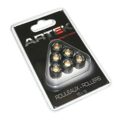 Galets de variateur Artek ROULEAU SCOOT K1 15x12 7,5g x6