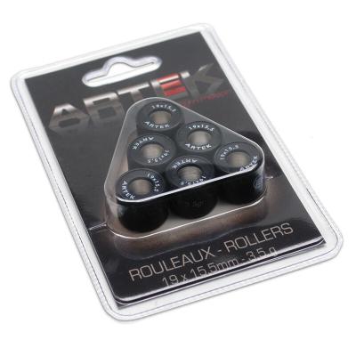 Galets de variateur Artek ROULEAU SCOOT K1 19X15,5 3,5g x6