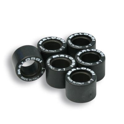 Galets de variateur Malossi Jeu 17x12,3mm 8gr - 6 pièces