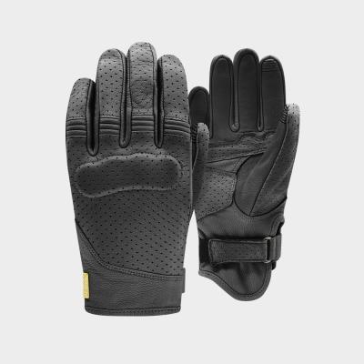 Gants Femme Racer Shirley D3O | Gants Moto Cuir &eacute;t&eacute;