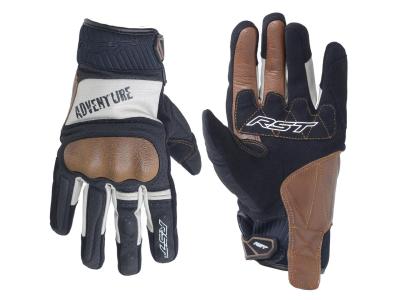Gants RST Adventure CE cuir/textile mi-saison