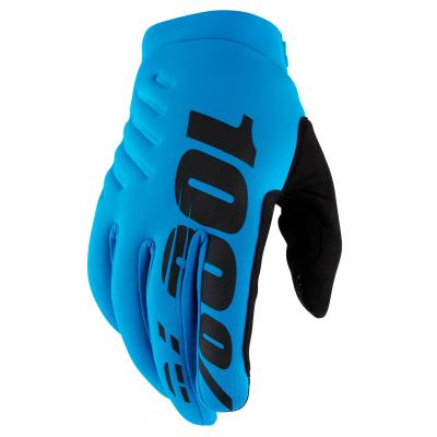 Gants cross 100% BRISKER TURQUOISE 2024