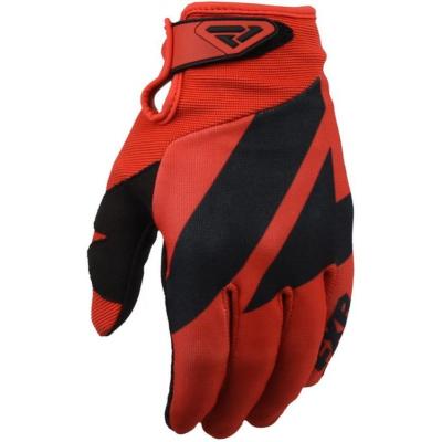 Gants cross FXR CLUTCH STRAP RED/BLACK 2021