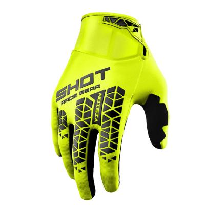 Gants cross Shot VISION - NEON YELLOW 2026