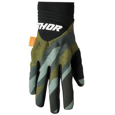 Gants cross Thor REBOUND CAMO BLACK 2024