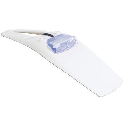 Garde boue R-tech Extension GB AR Extreme Blanc + cabochon transp