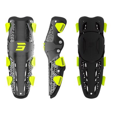 Genouillères Shot AIRFLOW ADULTE - BLACK NEON YELLOW 2023