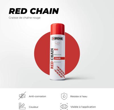 Graisse chaîne moto Ipone Chain-Road 250ml