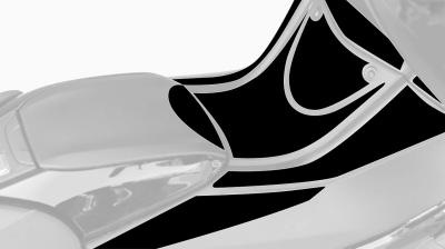 Grip de r&eacute;servoir Puig Scratch Saver Noire