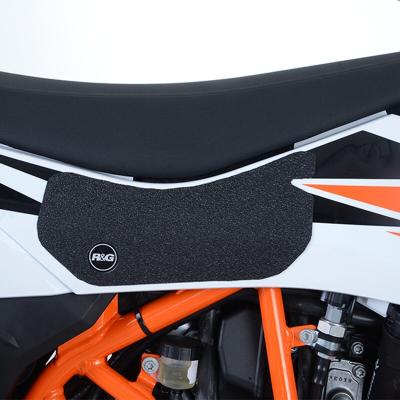 Grip de réservoir R&G Racing Kit 2 pièces noir