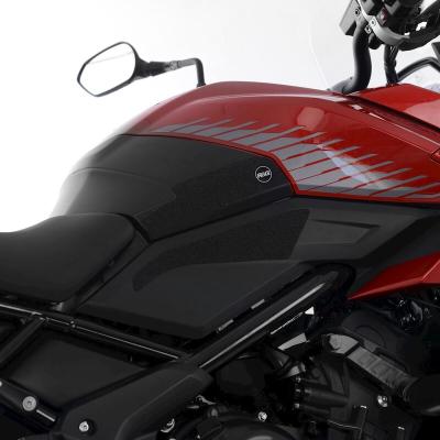 Grip de r&eacute;servoir R&G Racing Kit 4 pi&egrave;ces - clair