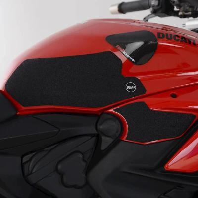 Grip de r&eacute;servoir R&G Racing Transparent