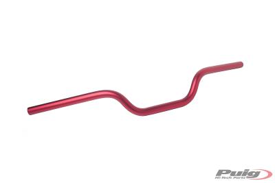 Guidon Puig Hi - Tech Rouge diam&egrave;tre22 Hauteur 76mm