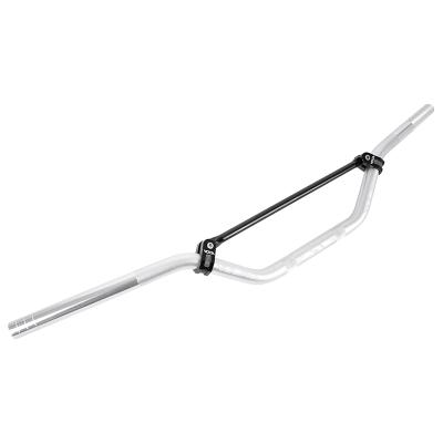 Guidon Voca Racing 50 A BOITE CROSS ALU T6 DIAM 22,2mm L805mm H94mm ARGENT