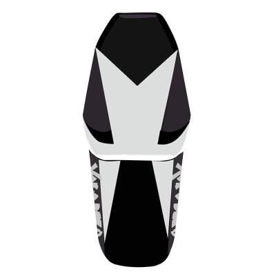 Housse de selle Bagster Noir/Ardoise/Lettres Grises claires