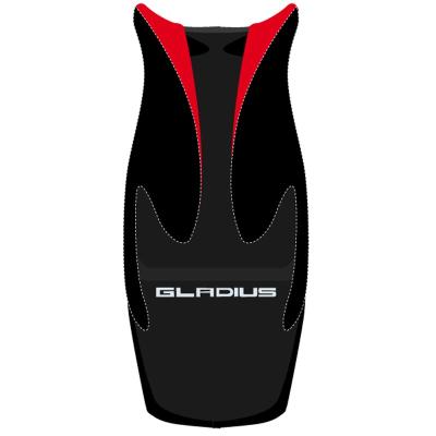 Housse de selle Bagster Noir/Rouge/Lettres Argent